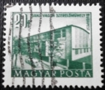 Stamps : Europe : Hungary :  Edificios