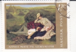 Stamps Hungary -  pintura