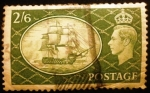 Stamps : Europe : United_Kingdom :  Rey Jorge VI