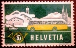 Stamps Switzerland -  Motivos.Correo alpino (Graubünden)