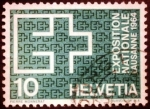 Stamps : Europe : Switzerland :  Expo de Lausana 