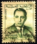 Stamps : Africa : Morocco :  Rey Hassan II