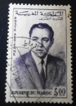 Stamps Morocco -  Rey Hassan II. Correo aéreo