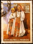 Stamps Morocco -  Trajes típicos. Aďt Ouaouzguit 