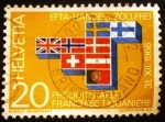 Stamps Switzerland -  Franquicia aduanera