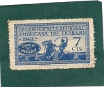 Stamps Uruguay -  IV Conferencia Regional Americana del Trabajo