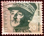 Stamps Switzerland -  General Henri Guisan