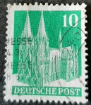 Stamps Germany -  Catedral de Colonia (Zona Anglo-Americana) 