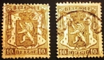 Stamps Belgium -  Escudo de Armas