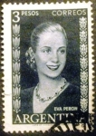 Stamps Argentina -  Eva Perón