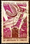 Stamps France -  50º Aniversario del armisticio del Frente de Salónica 