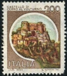 Stamps Italy -  Castillo Cerro al Volturno