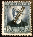 Stamps Spain -  Tánger. Oficina española. Sellos de España. Habilitados