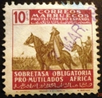 Stamps Spain -  Marruecos español. Beneficencia. Pro mutilados de guerra