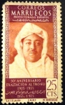 Stamps Spain -  Marruecos español. 30º Aniversario de la Exaltación al trono de S.A. el Jalifa