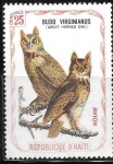 Stamps Haiti -  Aves (cenicientas)