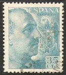 Stamps Spain -  Franco