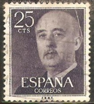 Stamps Spain -  1146 - General Franco