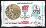 Stamps Yemen -  Olimpiadas de Invierno 1968 - Mejico