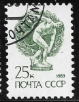 Stamps Russia -  Estatua de Miro