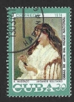 Stamps Cuba -  1877 - Pintura del Museo Nacional