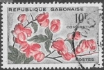 Stamps Gabon -  flores