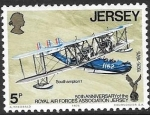 Stamps Jersey -  aviación