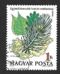 Stamps Hungary -  2450 - Millonésima Hectárea de Reforestación