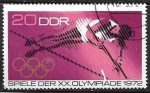 Stamps Germany -  Juegos Olimpicos de Verano - Munich 1972 - Salto de Pertiga
