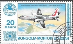 Stamps Mongolia -  aviación