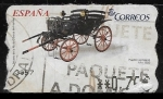Stamps Spain -  Museo de la Moto Clasica de Hervas 