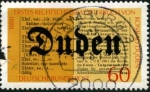 Stamps Germany -  Konrad Duden