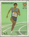 Stamps : America : Paraguay :  Seoul 1988