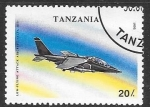Stamps Tanzania -  aviones