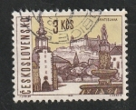Stamps Czechoslovakia -  1446 - Vista de Bratislava