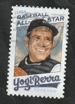 Stamps America - United States -  Yogi Berra, jugador de beisbol