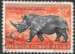 Stamps Democratic Republic of the Congo -  Congo Belga