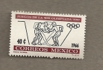 Stamps Mexico -  XIX Juegos Olímpicos 1968