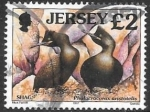 Stamps Jersey -  aves