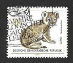 Stamps Germany -  1910 - Centenario del Zoológico de Leipziger (DDR)