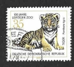Stamps Germany -  1912 - Centenario del Zoológico de Leipziger (DDR)