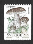 Stamps Sweden -  2186 - Champiñones