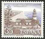 Stamps Spain -  2838 - Faro de Calella en Barcelona