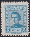 Stamps Uruguay -  General José Artigas