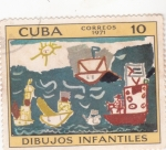 Stamps Cuba -  DIBUJOS INFANTILES