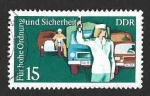 Stamps Germany -  1679 - Policía de Tránsito (DDR)