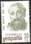 Stamps Spain -  2620 - San Benito