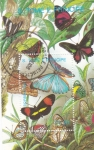Stamps So Tom and Prncipe -  Mariposas