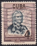 Stamps Cuba -  Francisco Cagigal de la Vega
