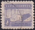 Stamps Cuba -  Palacio de comunicaciones